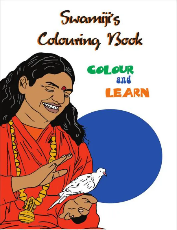 Swamiji's Colouring Book - Colour and Learn - English